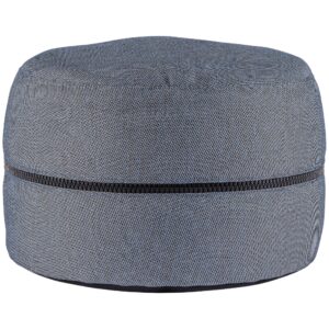 Bizzotto Modrý zahradní puf Gulizar Ø 50 cm