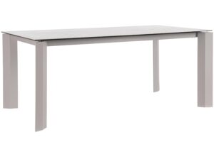 Bizzotto Šedý keramický zahradní stůl Otavio 180 x 95 cm