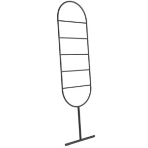 Zuiver Černý kovový odkládací žebřík TESS 166 cm