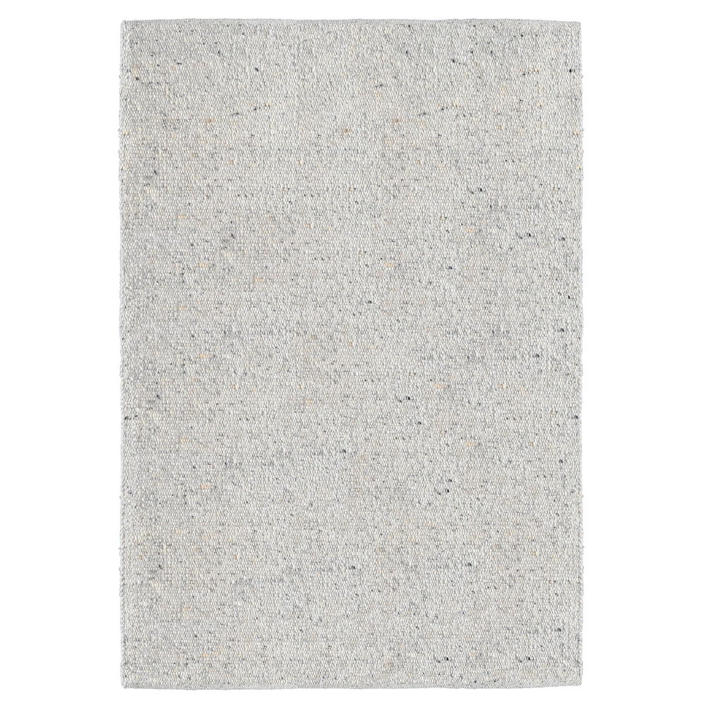 Fargotex Šedý vlněný koberec Mellow 160 x 230 cm