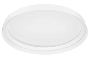 Nova Luce Bílé kovové stropní LED světlo Ormi 45 cm